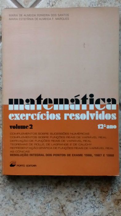 Exercícios Matemática, 12ºano