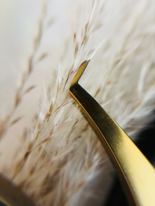 Pesety do przedluzania rzes  Exclusive Lashes zlote