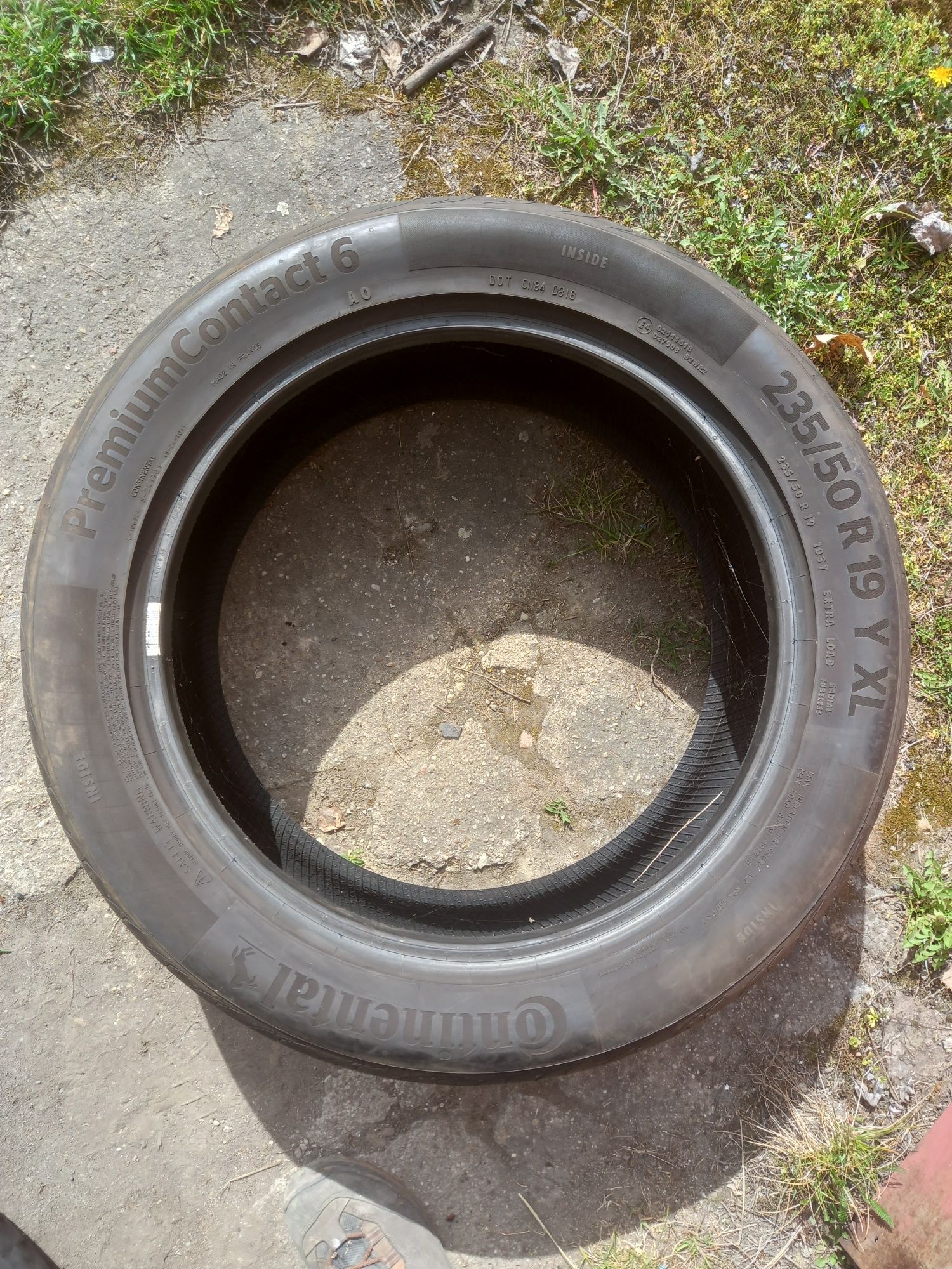 Opony letnie Continental 235/50/19 2020r 2szt