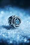 Nowy Pandora CHARMS Zawieszka Srebrna do Pandora APART Koralik