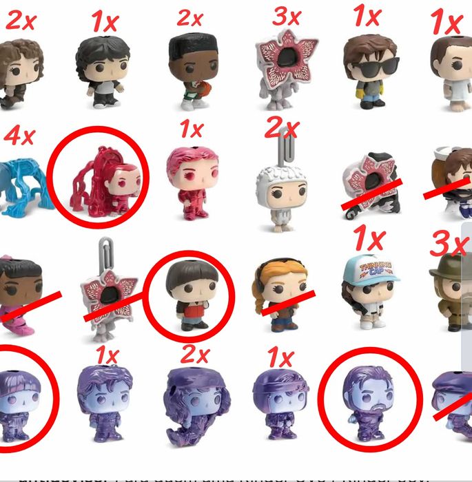Stranger things Kinder joy