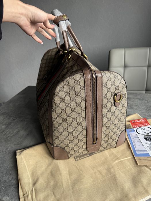 Сумка дорожня Gucci шоппер велика 50см