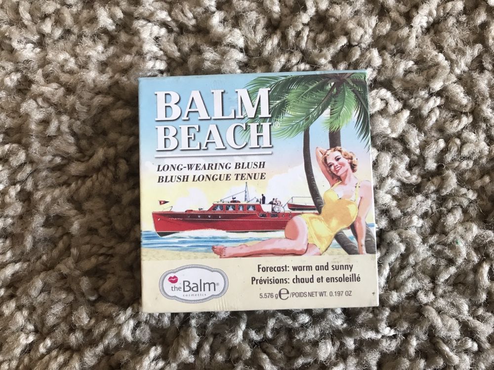 Balm Beach roz do policzkow The Balm mac nars