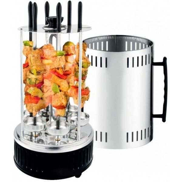 Шашлычница  электрическая Kebabs Machine на 6 шампуров

1000w