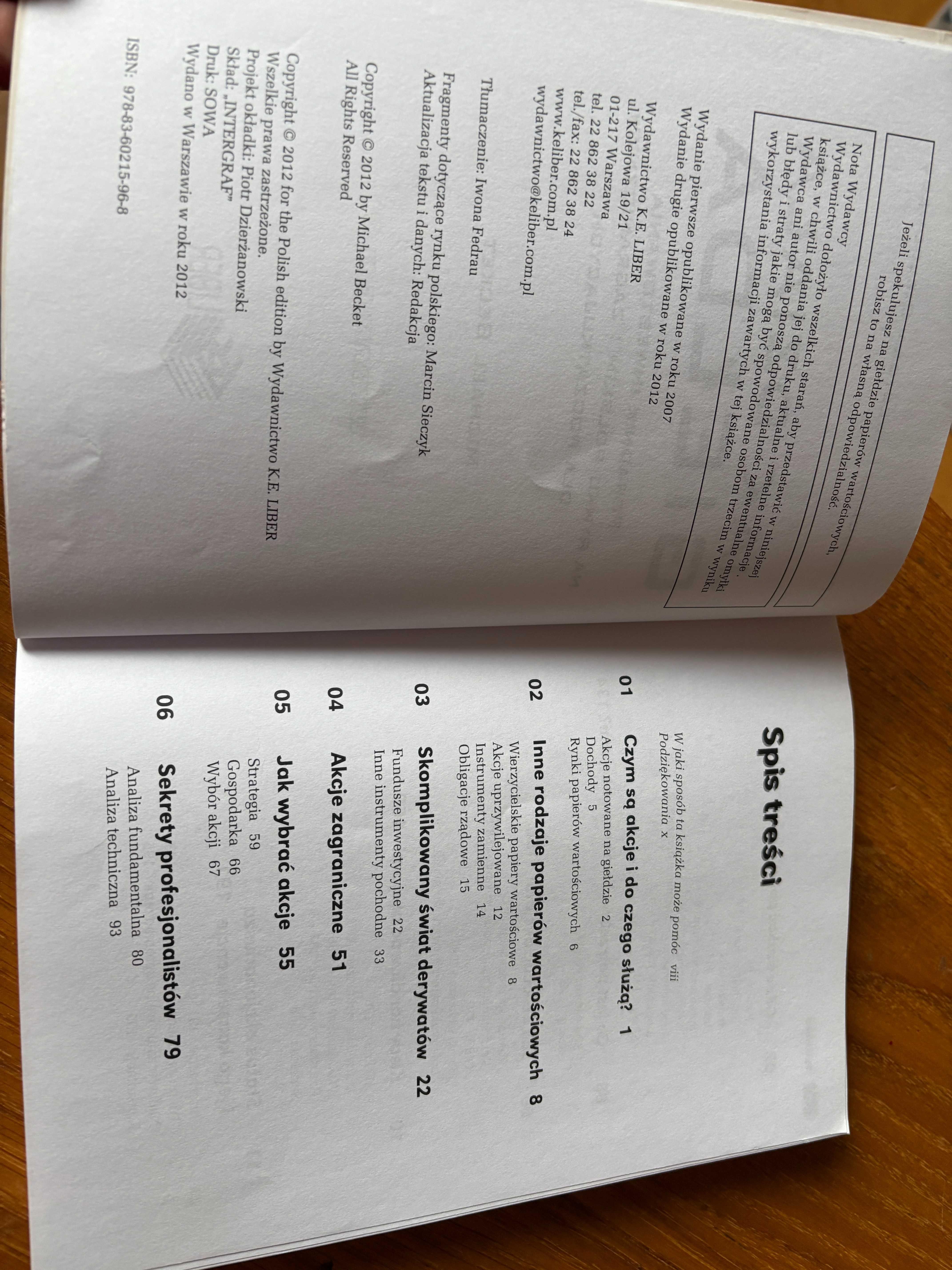 Jak działa giełda. Przewodnik inwestora giełdowego. Michael Becket.
