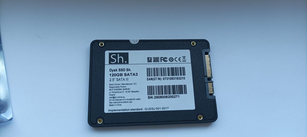 Dysk SSD 120gb z Windows 11 Ltsc.