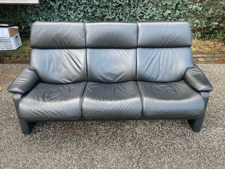 Продам шкіряний диван, привезений з Швейцарії
