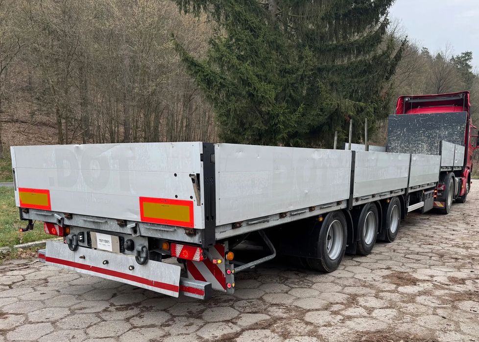 LeciTrailer tiefbett  w pełni ocynkowana, jumbo, sprowadzona, jeden właściciel, waga 6600 kg
