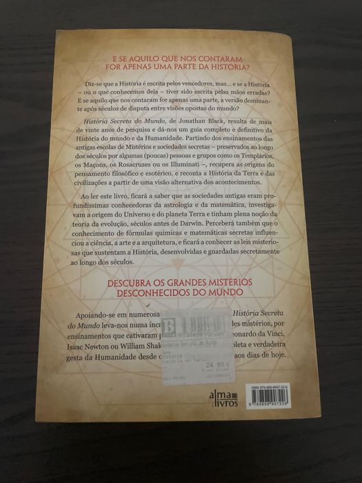 A Historia Secreta do Mundo - Jonathan Black