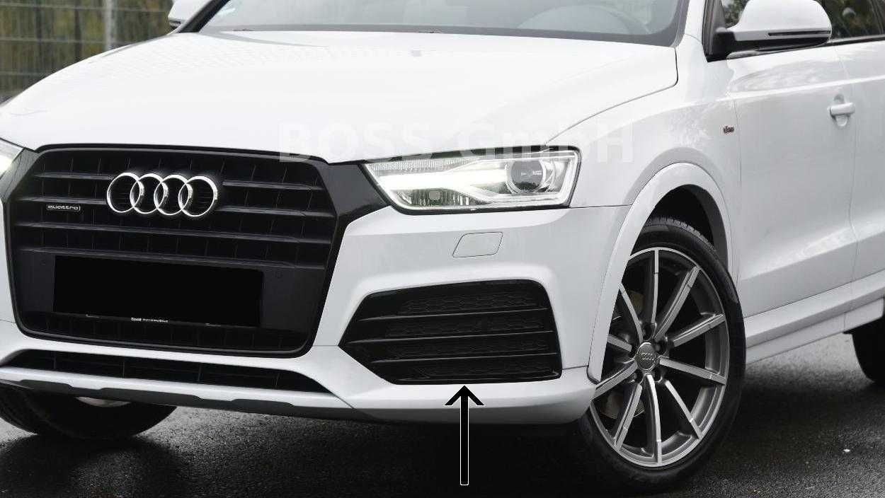 AUDI Q3 S-LINE Sport Lifting od 2015 do 2018r Kratki Zderzaka Przód