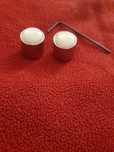 Knobs Telecaster novos com face em madre pérola