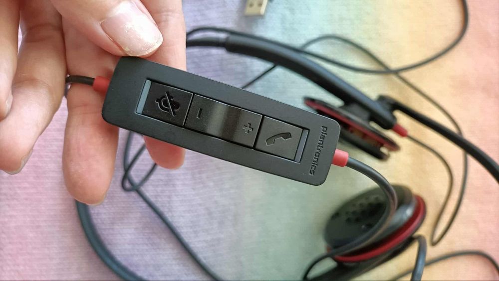 Słuchawki z mikrofonem Plantronics