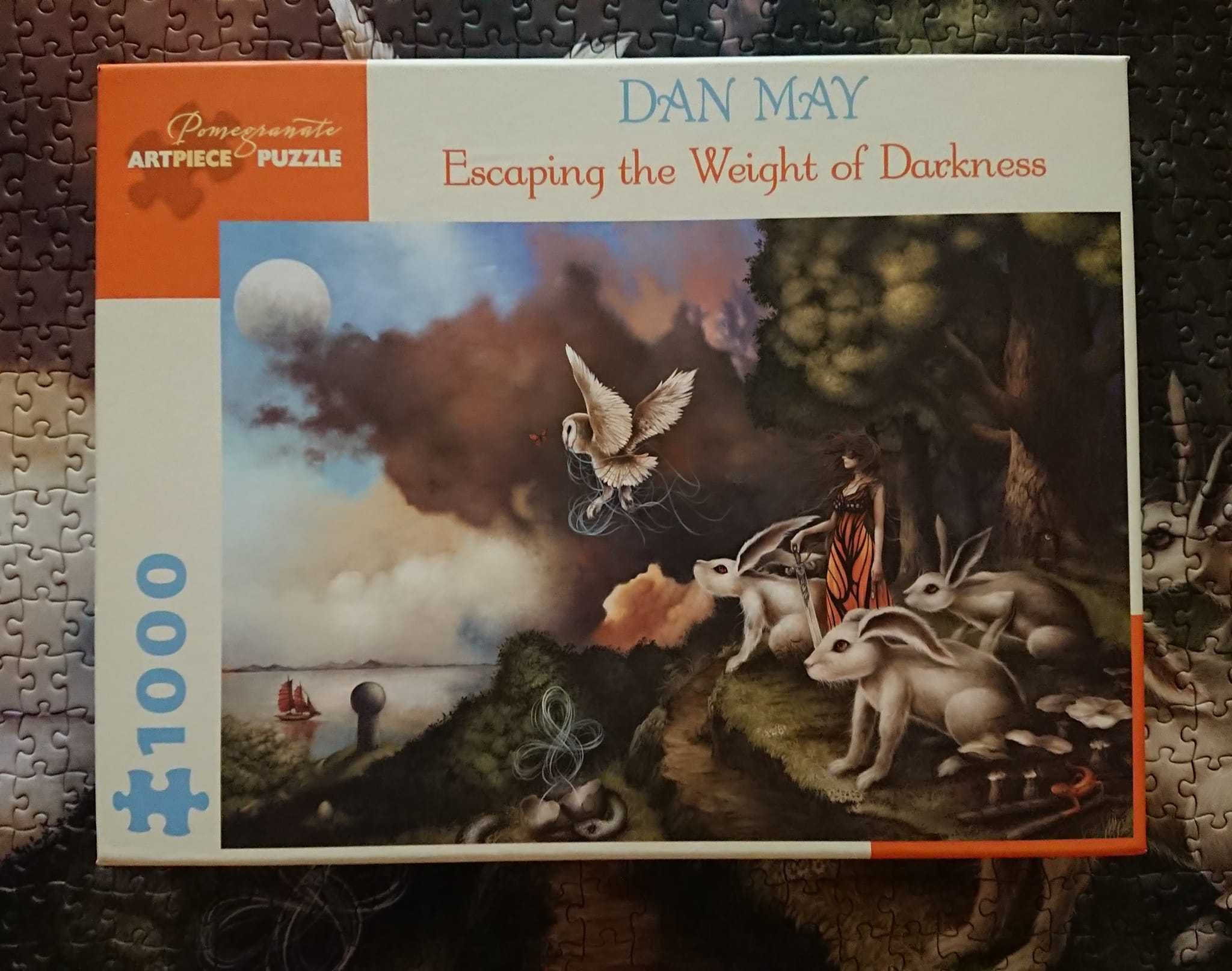 Puzzle Pomegranate Dan May Escaping the Weight of Darkness 1000