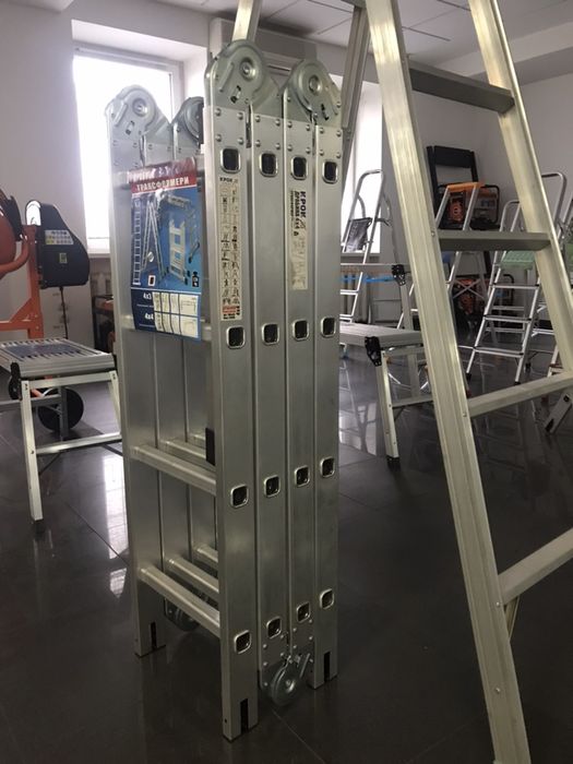 Драбина. Лесница-трансформер Крок 4х3; 4х4; 4х5; 4х6 Практика