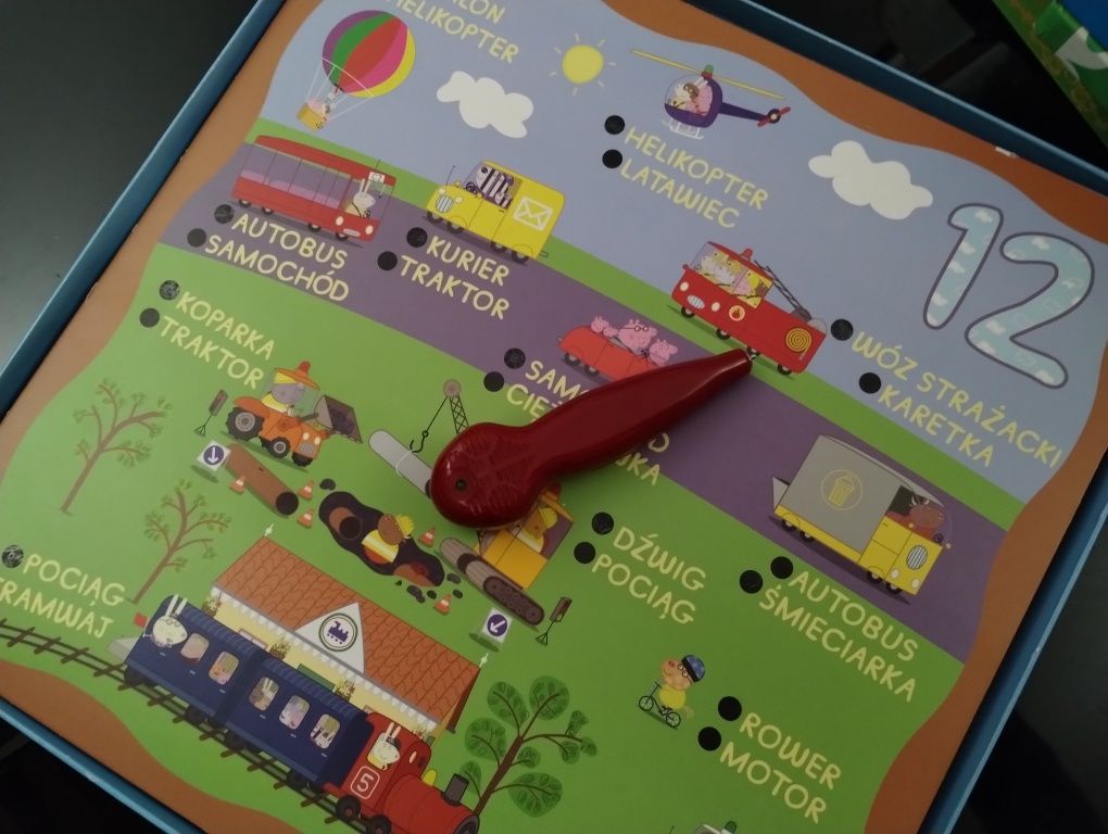 Gra elektroniczna edukacyjna Świnka Peppa