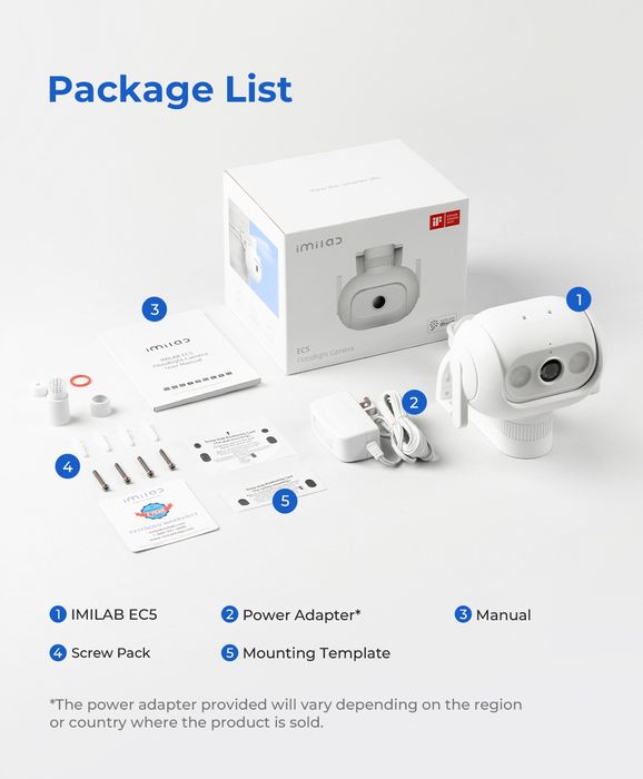 Xiaomi камера зовнішня поворотна iMiLab EC5 Outdoor Floodlight Camera