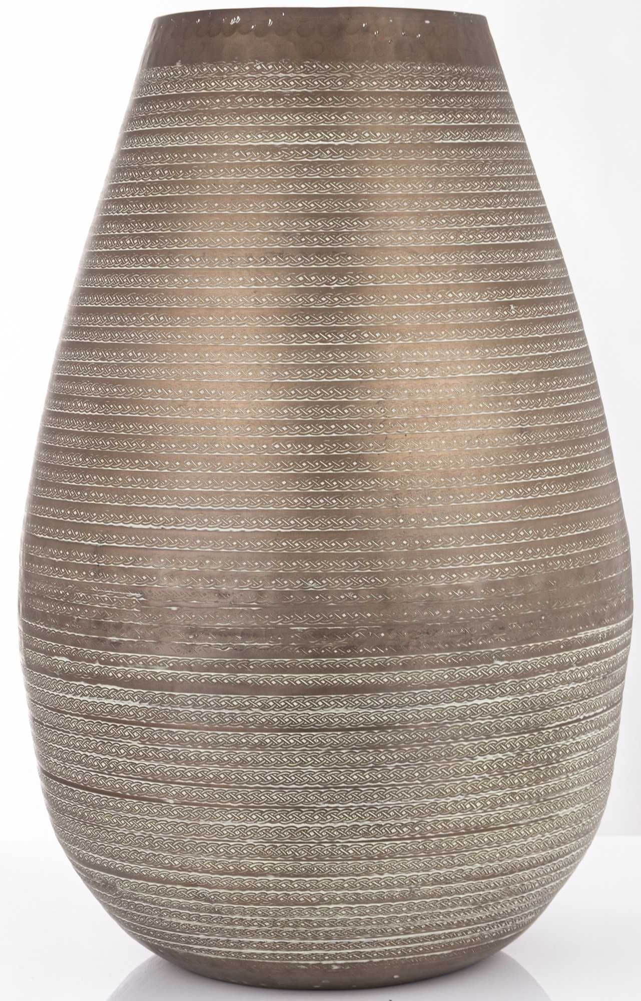 Wazon Wysoka Metalowa Osłonka Na Doniczkę Retro Vintage 63 cm 170115