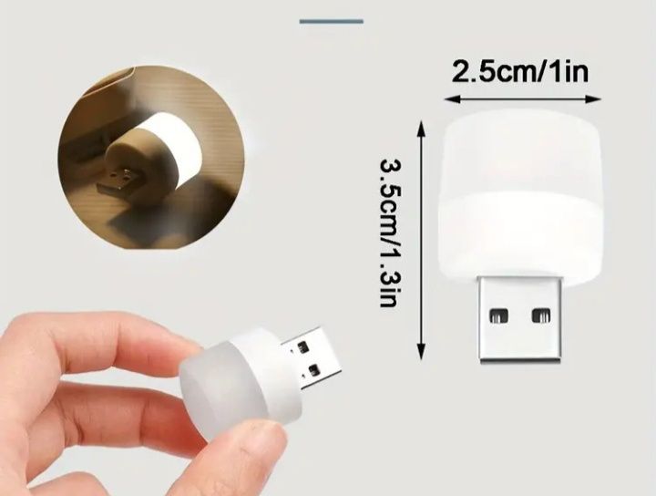 Міні USB LED Нічник, лампочка