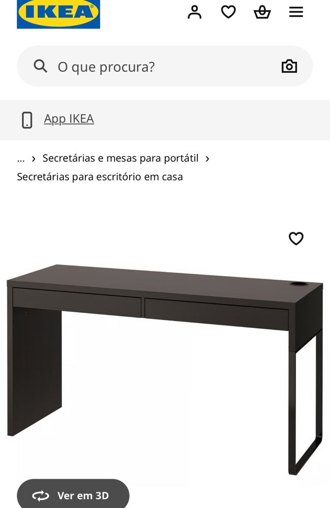 Secretaria Micke ikea