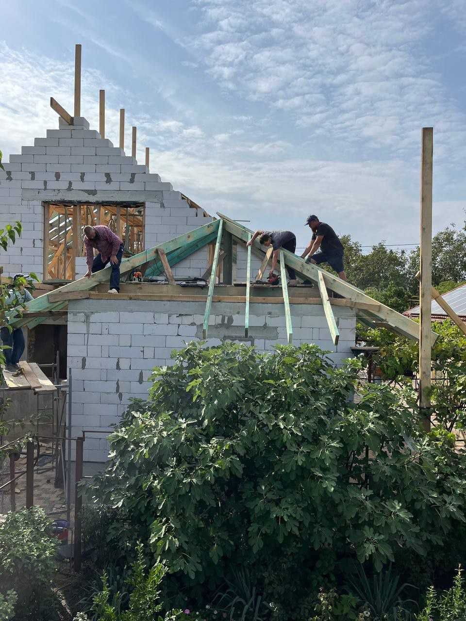 Крыша под ключ ГАРАНТИЯ. Кровля. Металлочерепица. Кровельщики