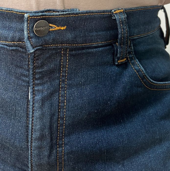 Джинси з фліс-підкладкою 5 кишень Carhartt 104939