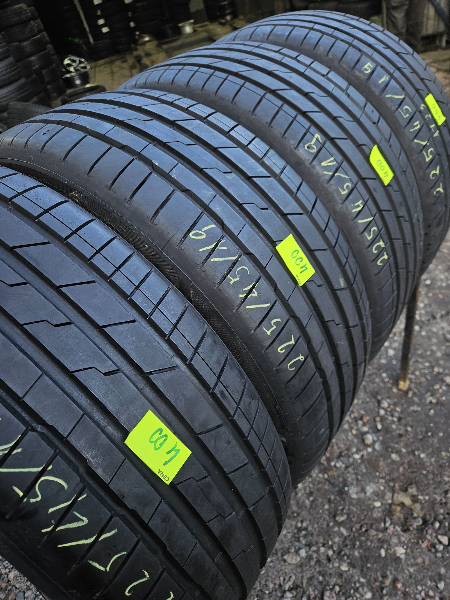 Jak nowe. Opony letnie 225/45/19 Hankook 1723r. Montaż gratis. Wysyłka