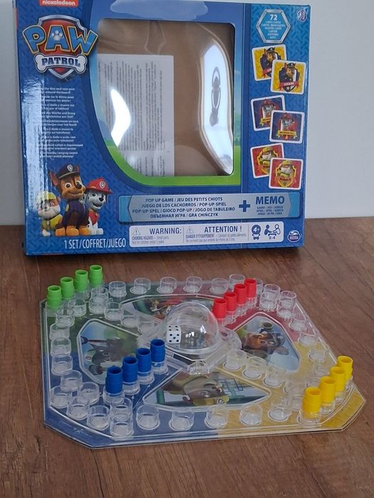 PSI PATROL Memo, Cińczyk Gra planszowa Spin Master Zestaw gier