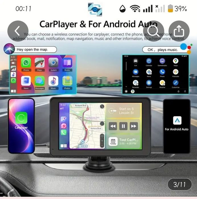 Écran Táctil para Auto