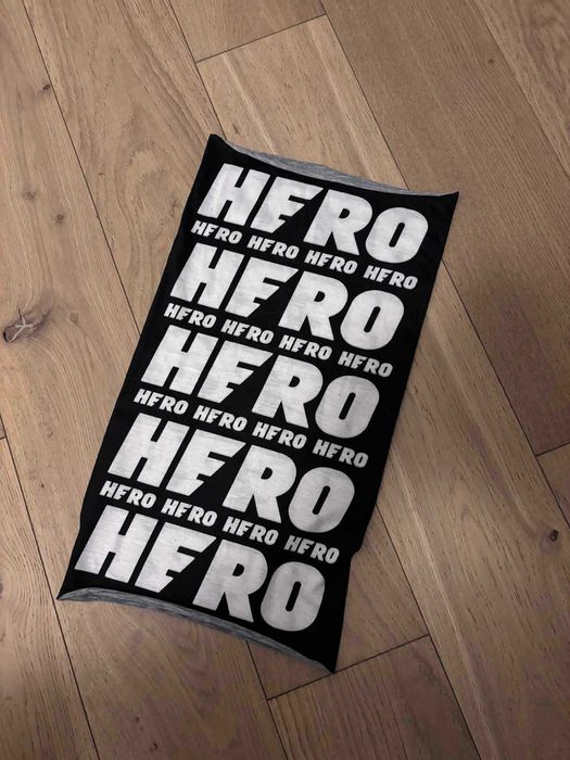 Komin / chusta HERO – czarno-biały