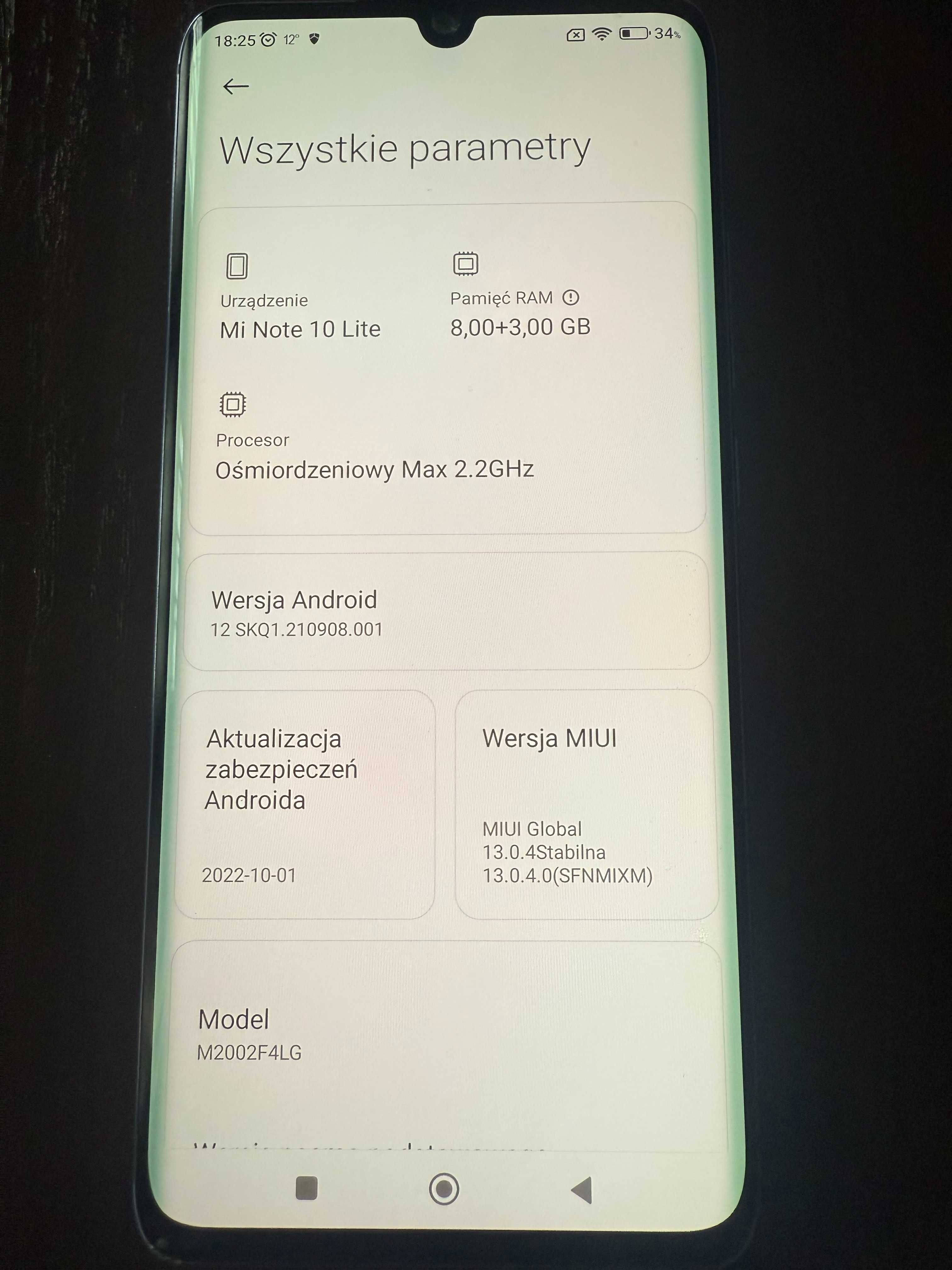 Xiaomi Mi Note 10 lite 8/128