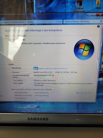 Laptop Samsung rv511