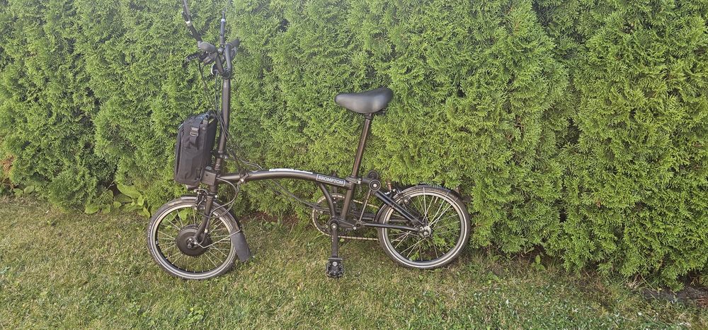 Rower elektryczny składany Brompton