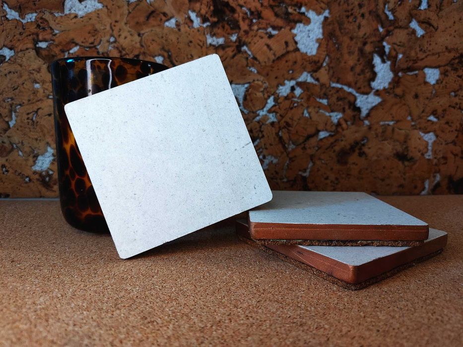 Quki- Ceramiczna podstawka na świecę lub kubek, handmade 2in1