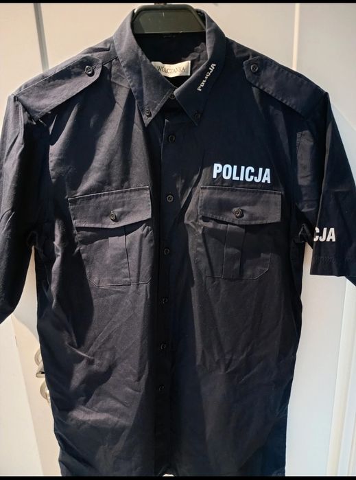 Koszula policyjna z krótkim rękawem