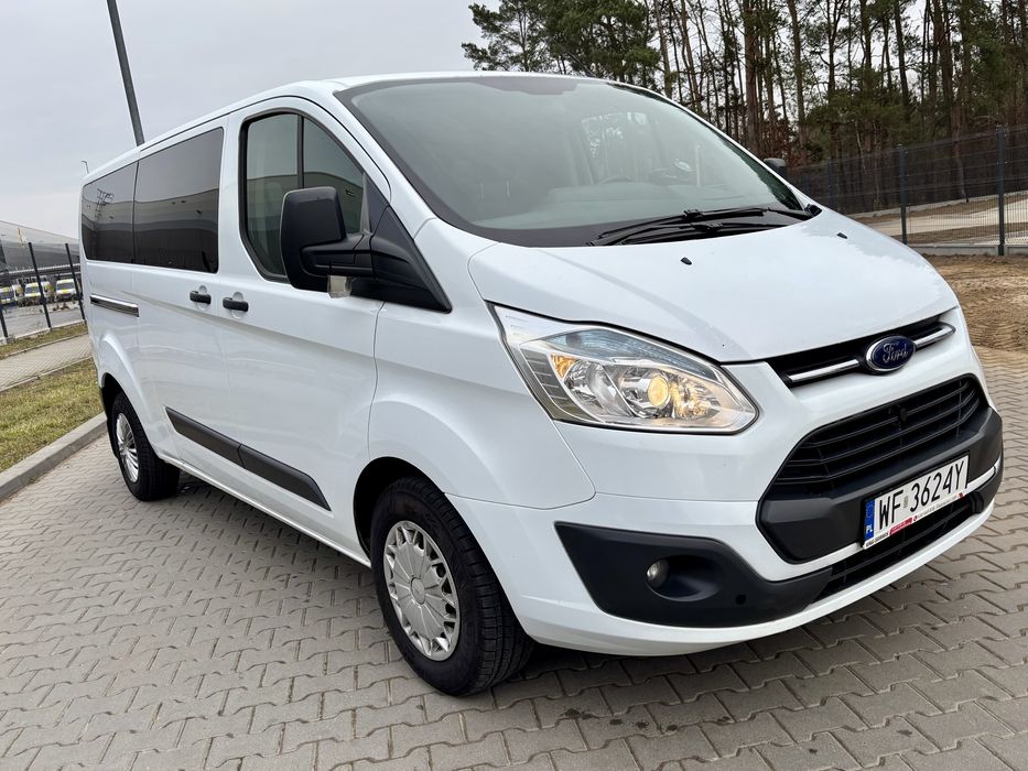 Bus Ford Transit Custom LONG  9 osobowy wynajem wypożycz kat.B