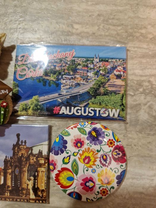 4 magnesy na lodowke dresden Augustów łódź