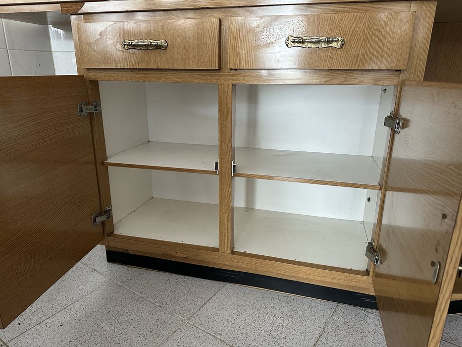 Móvel de cozinha de balcão de parede