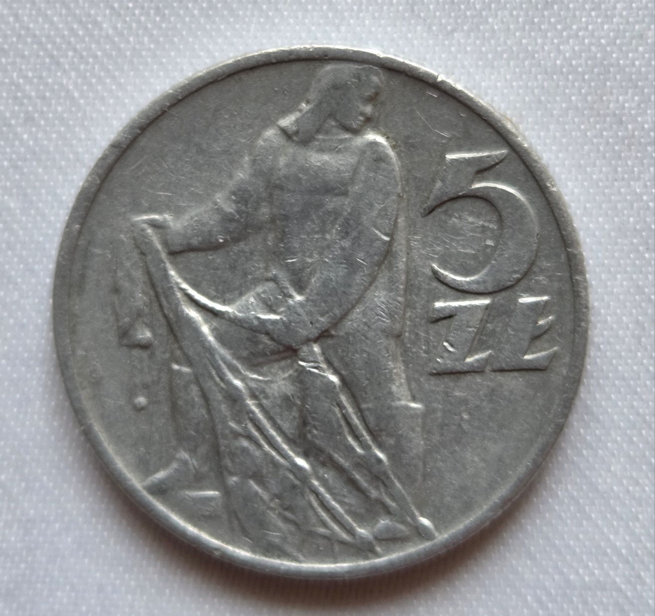 Moneta 5 zł. z 1971 roku