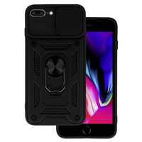 Slide Camera Armor Case Do Iphone 7 Plus/8 Plus Czarny