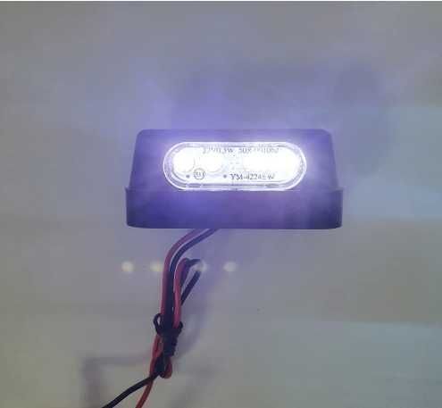 Лампа заднього освітлення номерного знака 12 В мотоцикла, катафот