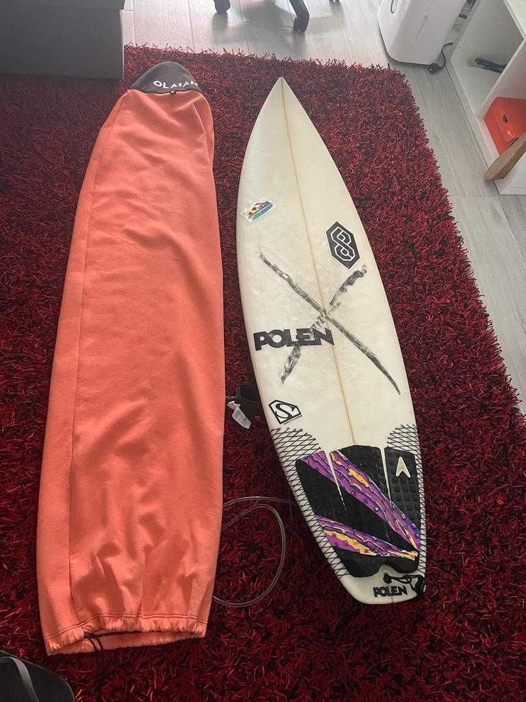 Surf board Polen com capa