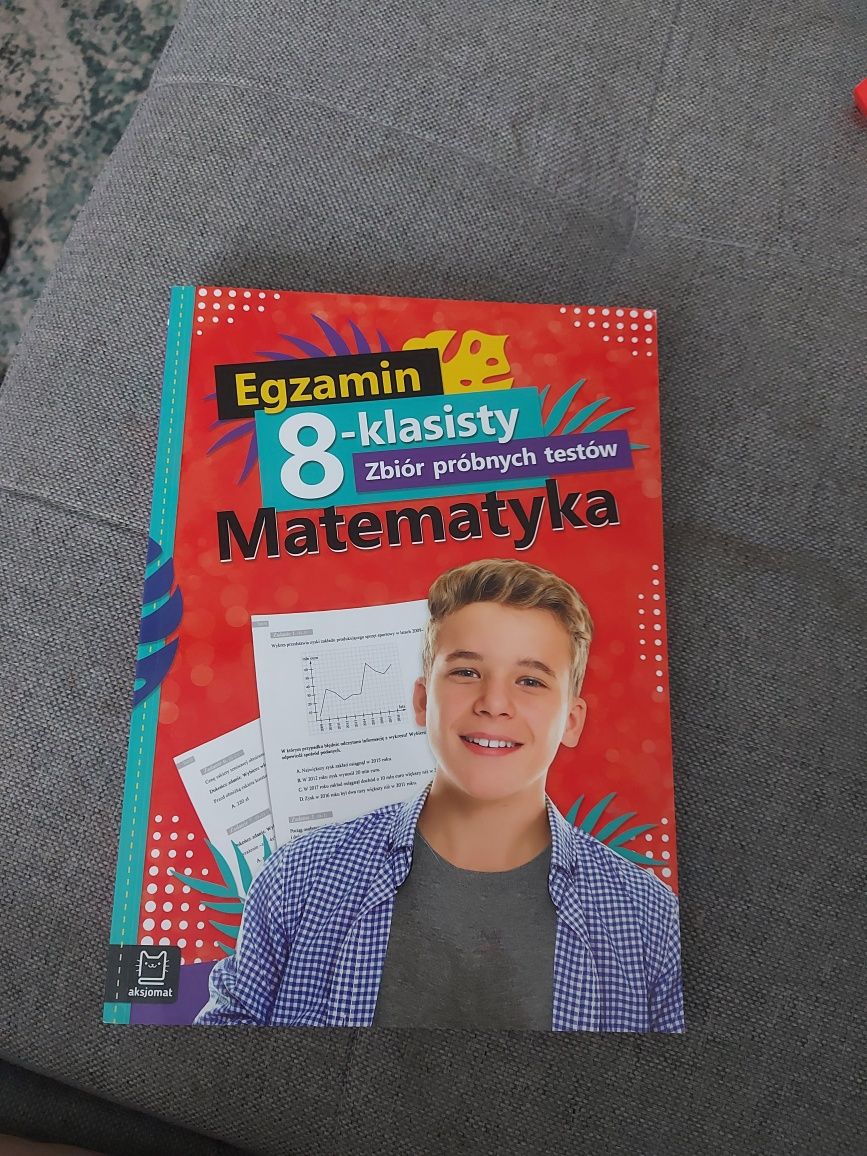 Egzamin 8 klasisty Książka ćwiczenia matematyka