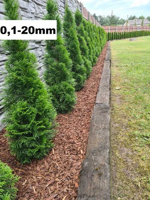 KORA SOSNOWA 80L Sortowana Ogrodowa Workowana Drobna Średnia Gruba