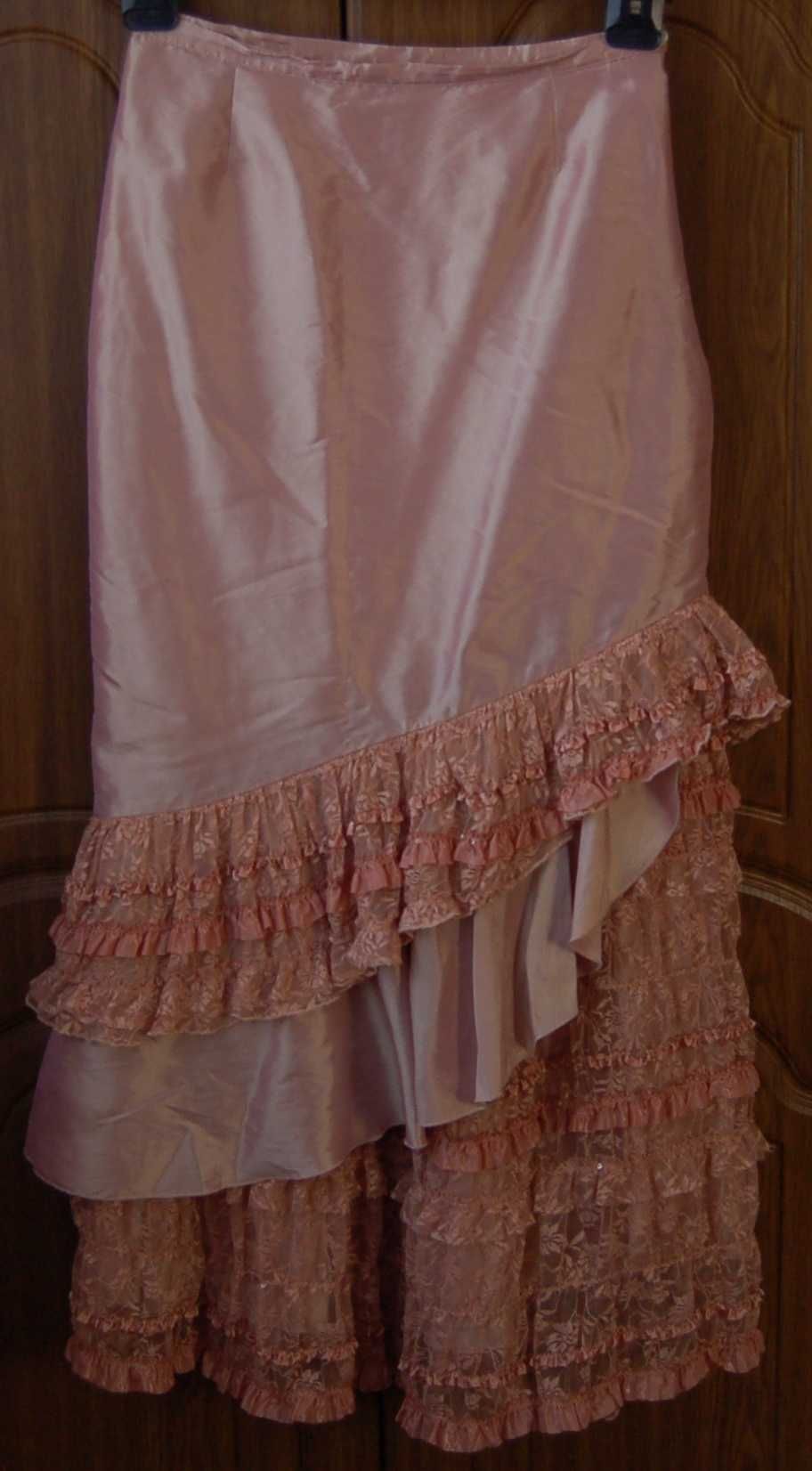 spódnica balowa vintage koronki