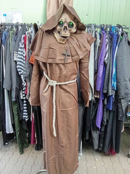 Strój karnawałowy halloween mnich