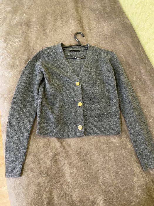 Кофта мягкая,серая