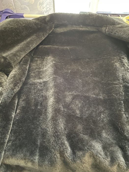 Дубленка  Бомбер мужская