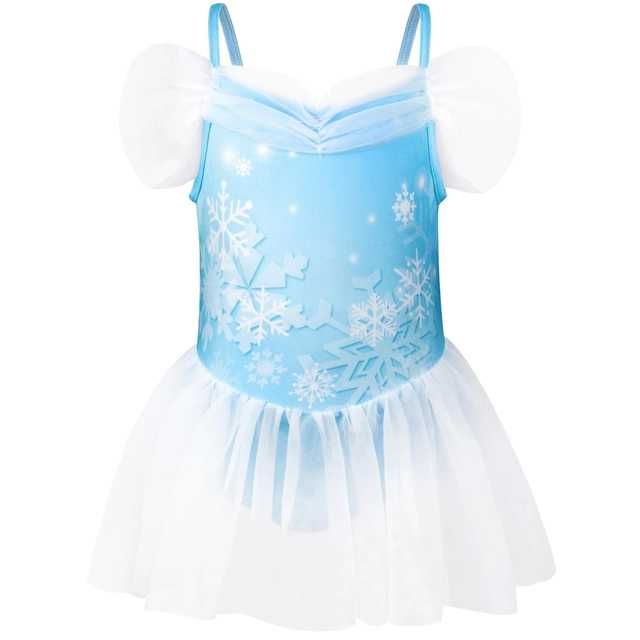 Strój kąpielowy Princess IKali Roszpunka jednoczęściowy 110-128