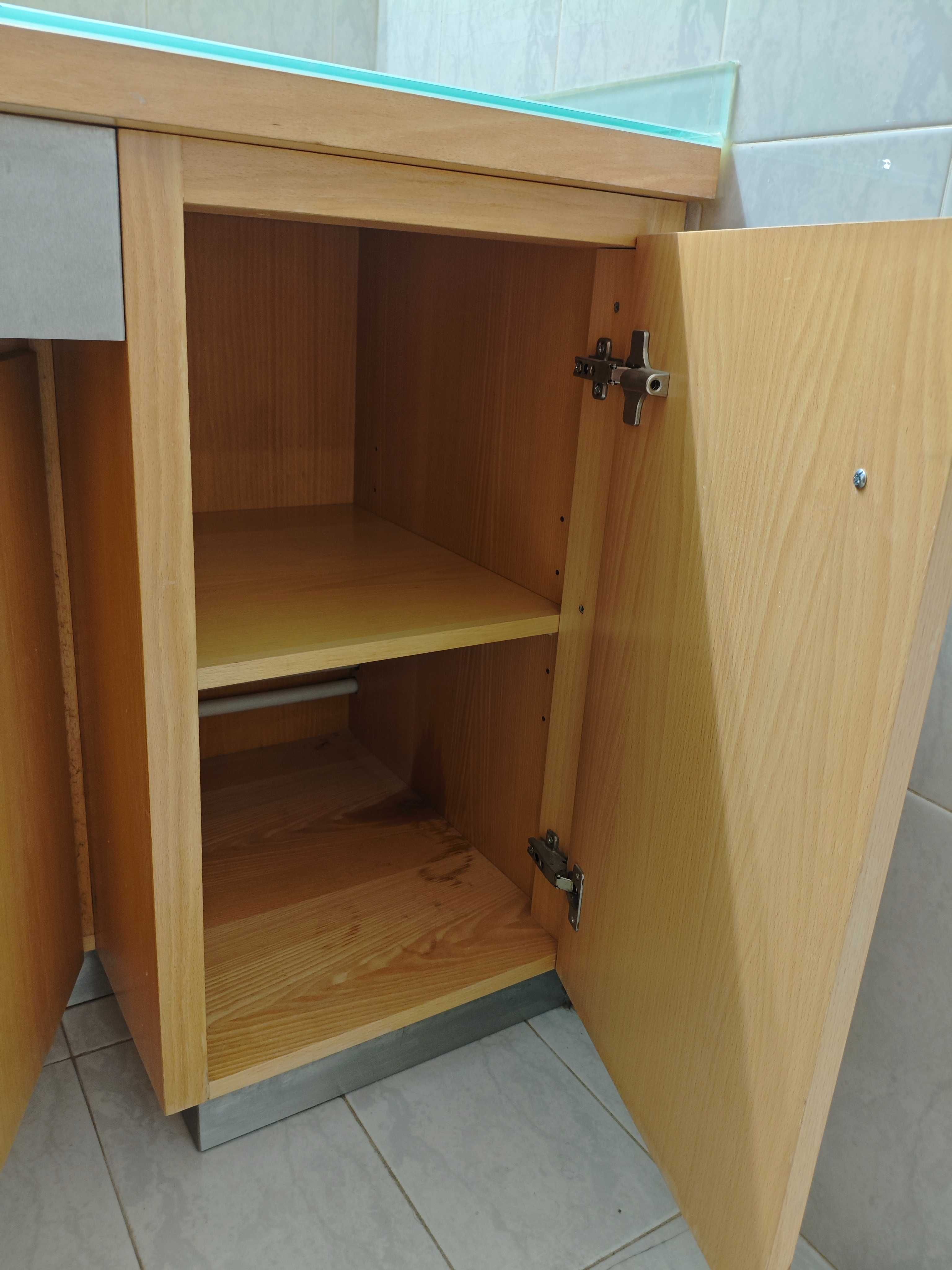 Móvel WC Dim. 106x56 com lavatório