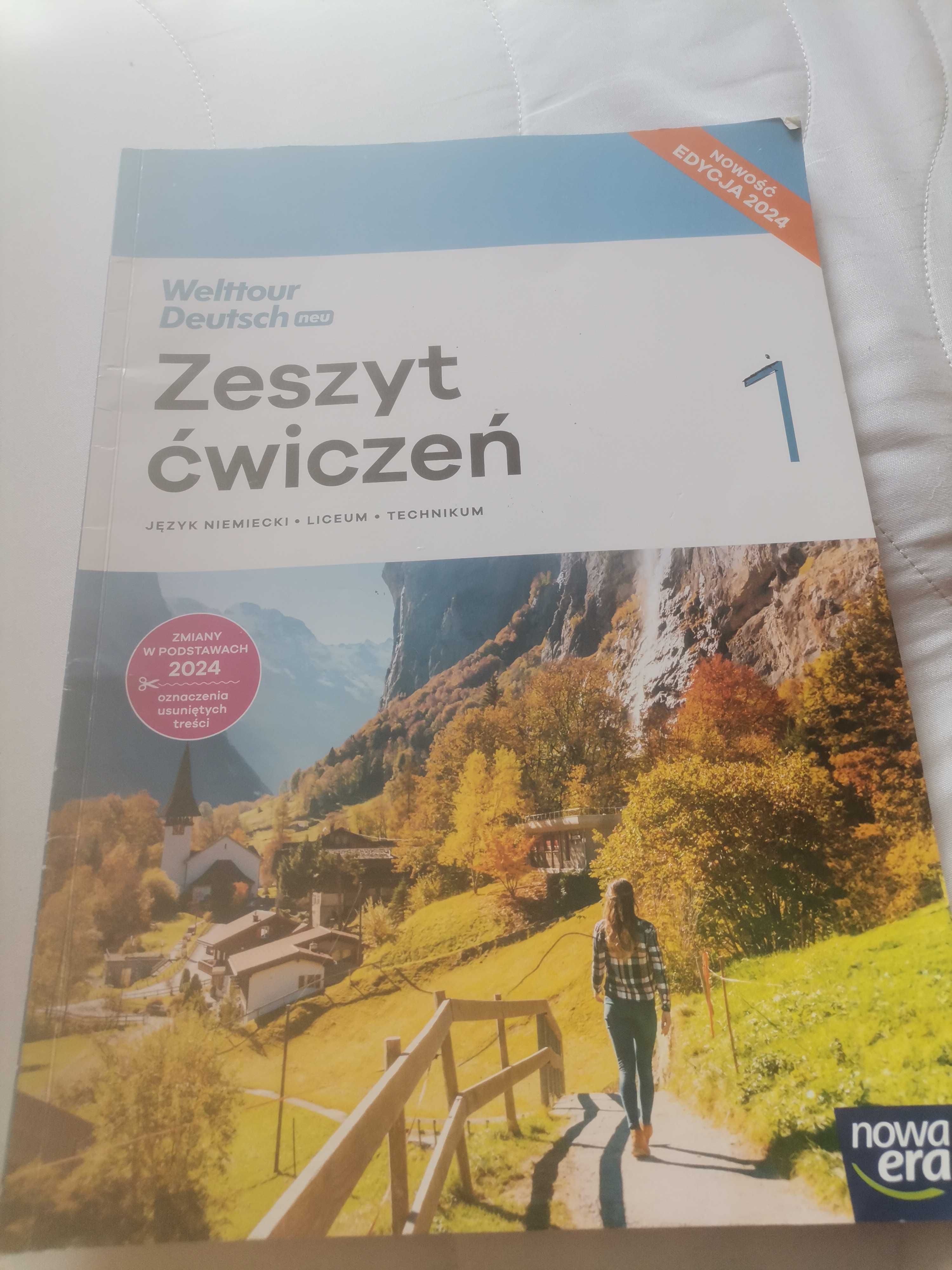 Zeszyt ćwiczeń do języka niemieckiego.